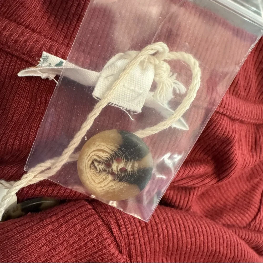 NWT Pink Rose Ribbed Body Suit - Picture 11 of 12